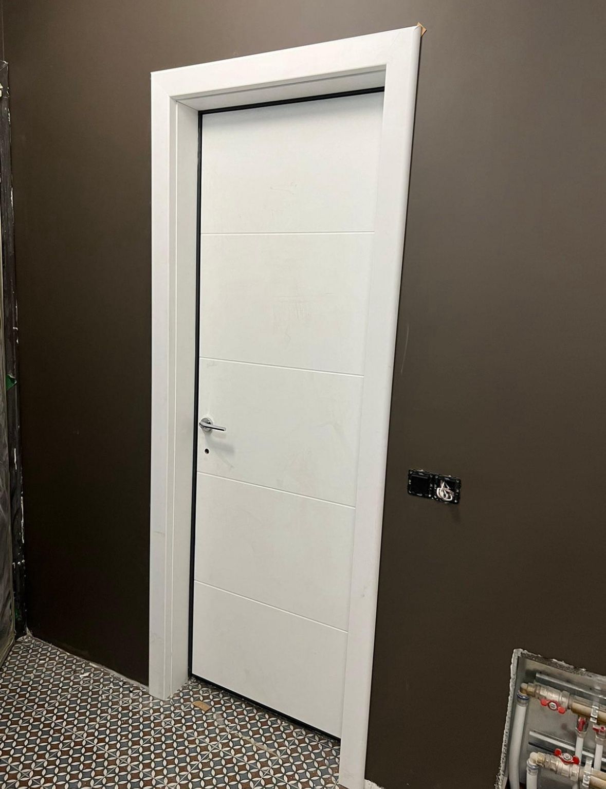 Kombine banyo kapısı VDA 80 Бяла
